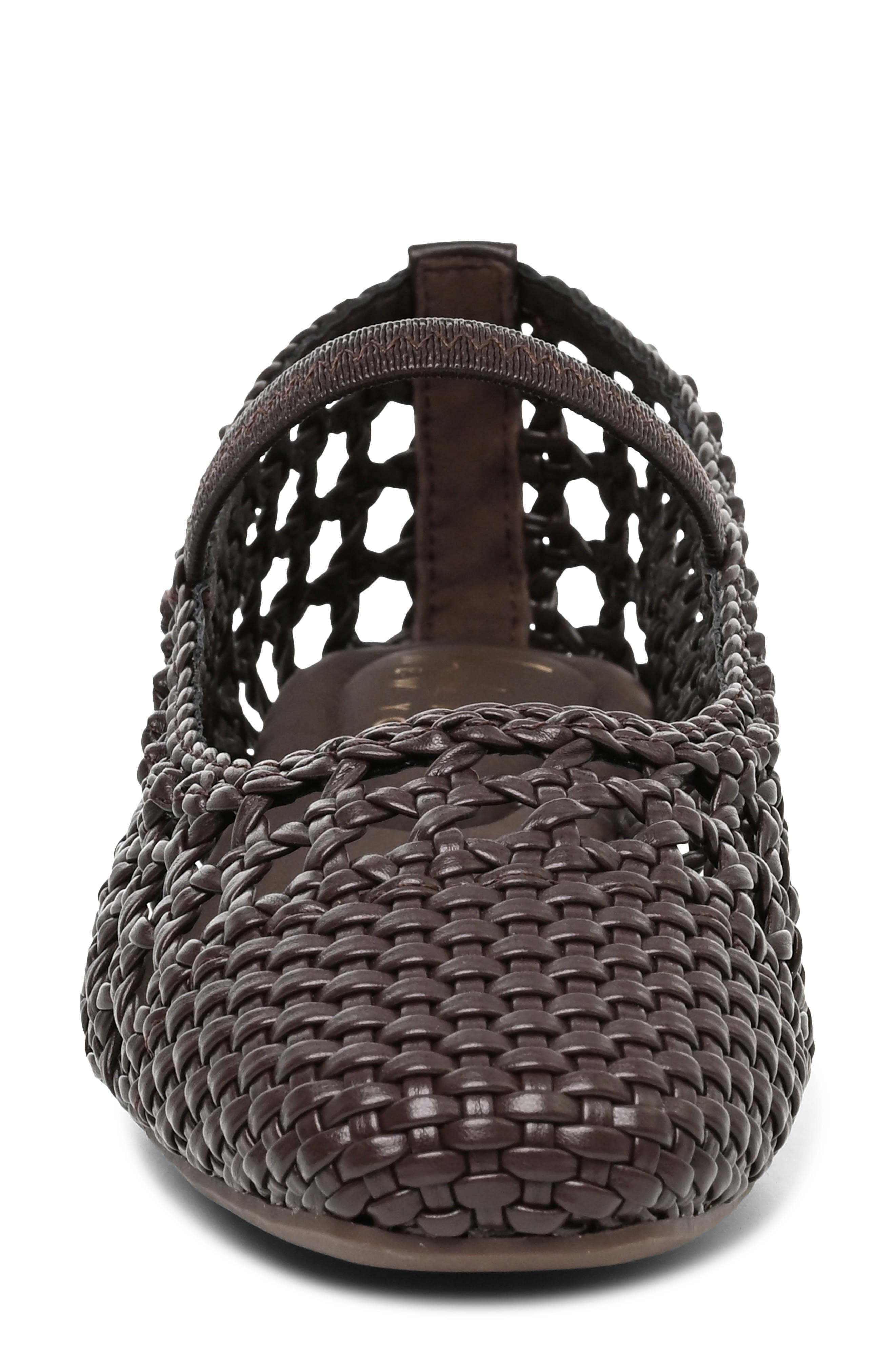 Woven Flat, Alternate, color, DARK CHOCOLATE