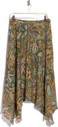 Vince Camuto Elastic Waist Midi Skirt