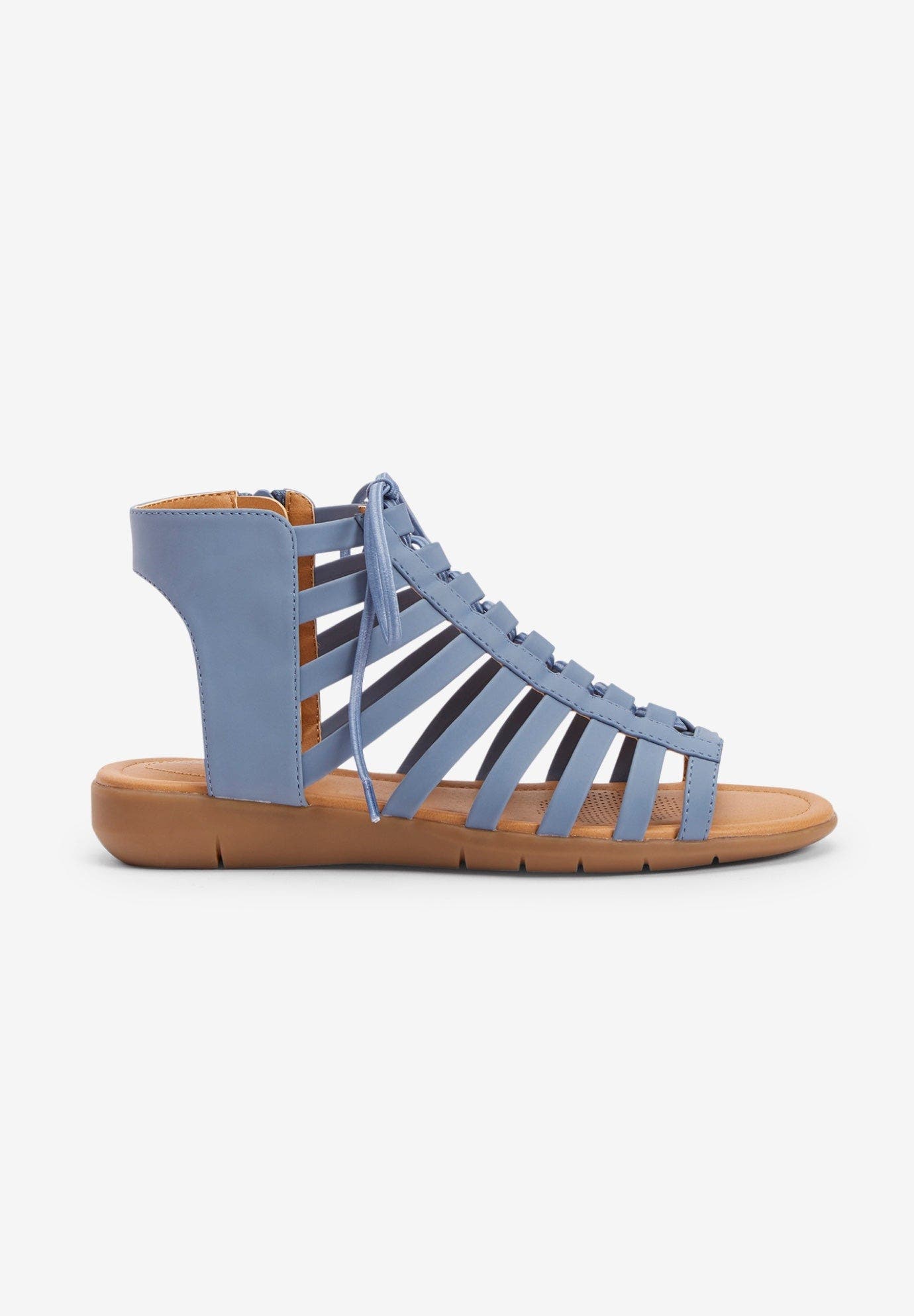 The Renata Sandal, Alternate, color, CHAMBRAY BLUE