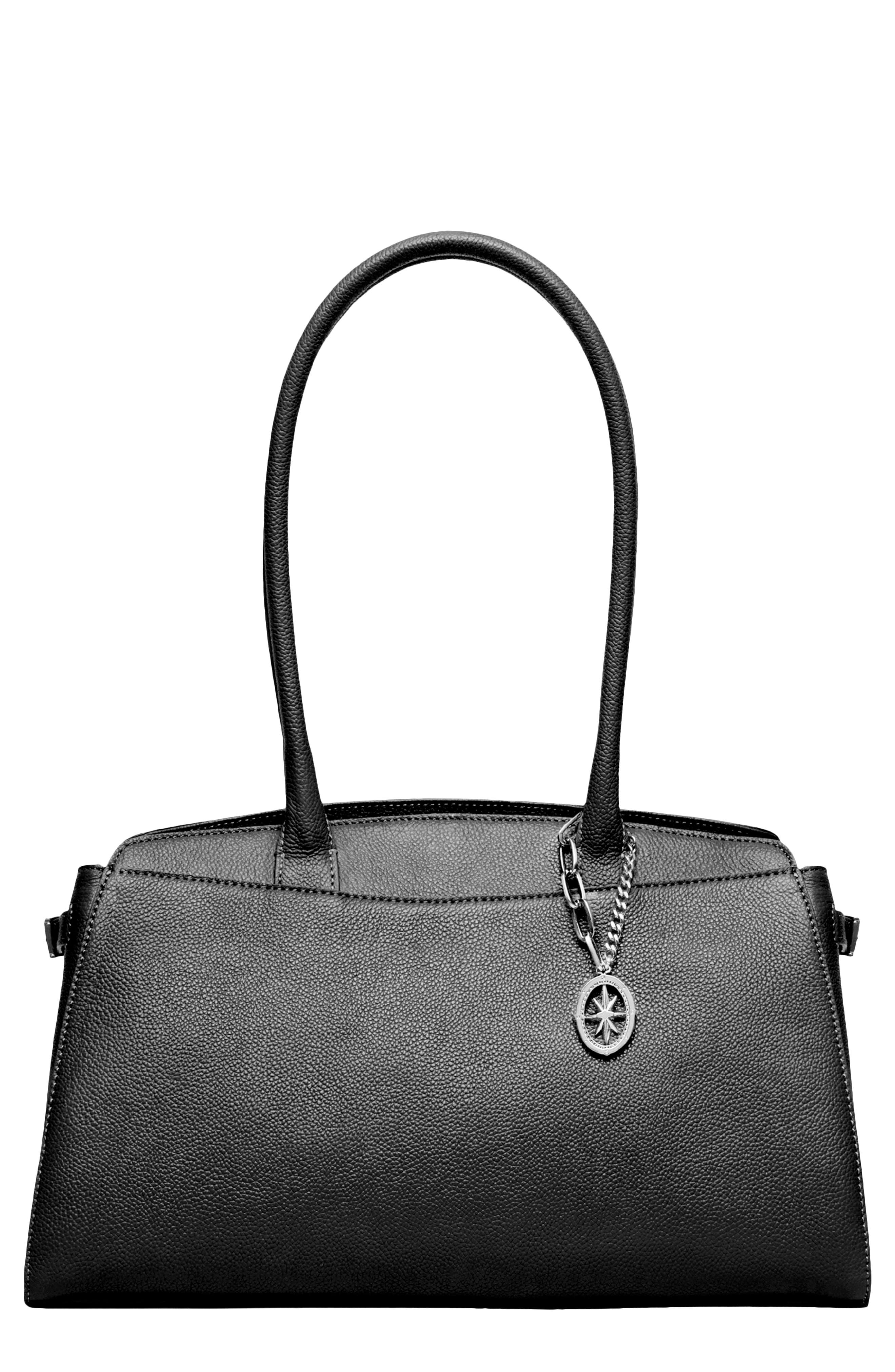 Oryany Harper Leather Shoulder Bag, Main, color, 