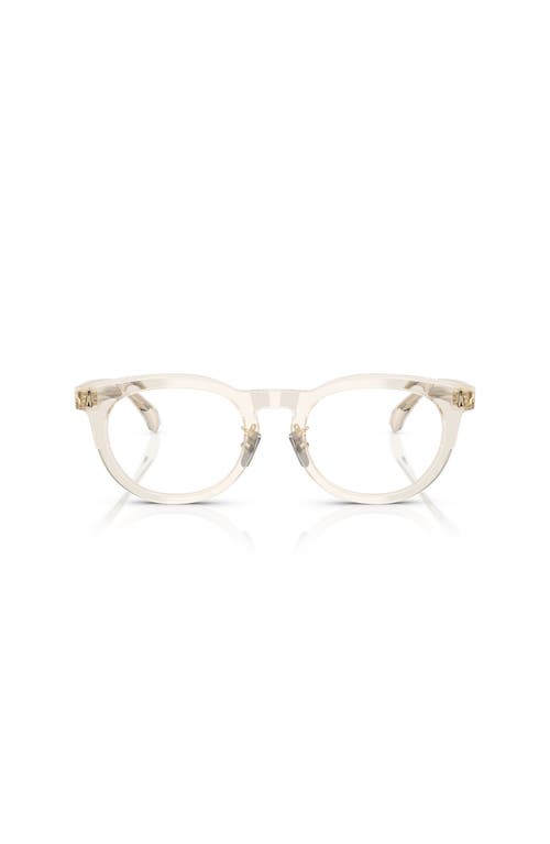 Moncler 50mm Phantos Optical Glasses In Gold
