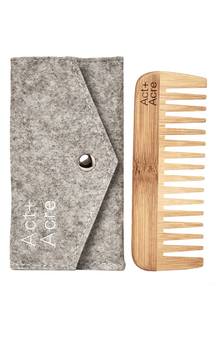 Act+Acre Act + Acre Bamboo Comb, Alternate, color, 