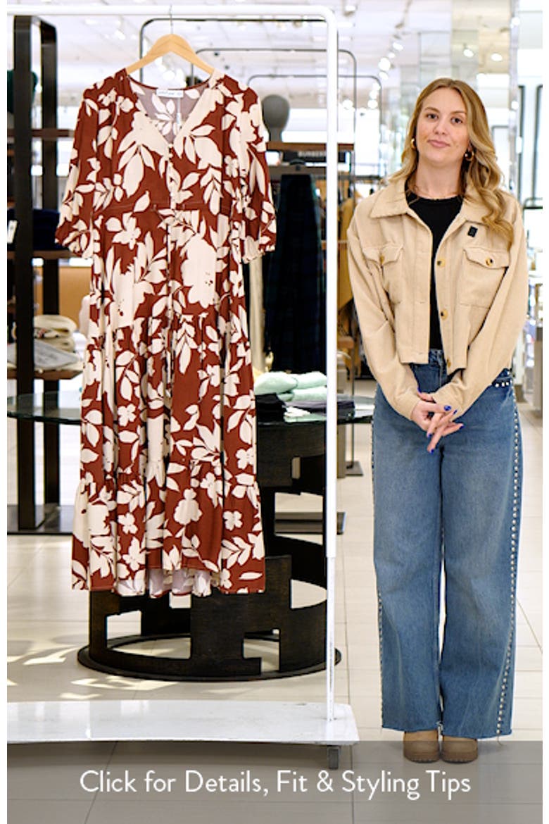 Kelda Floral Maxi Dress video