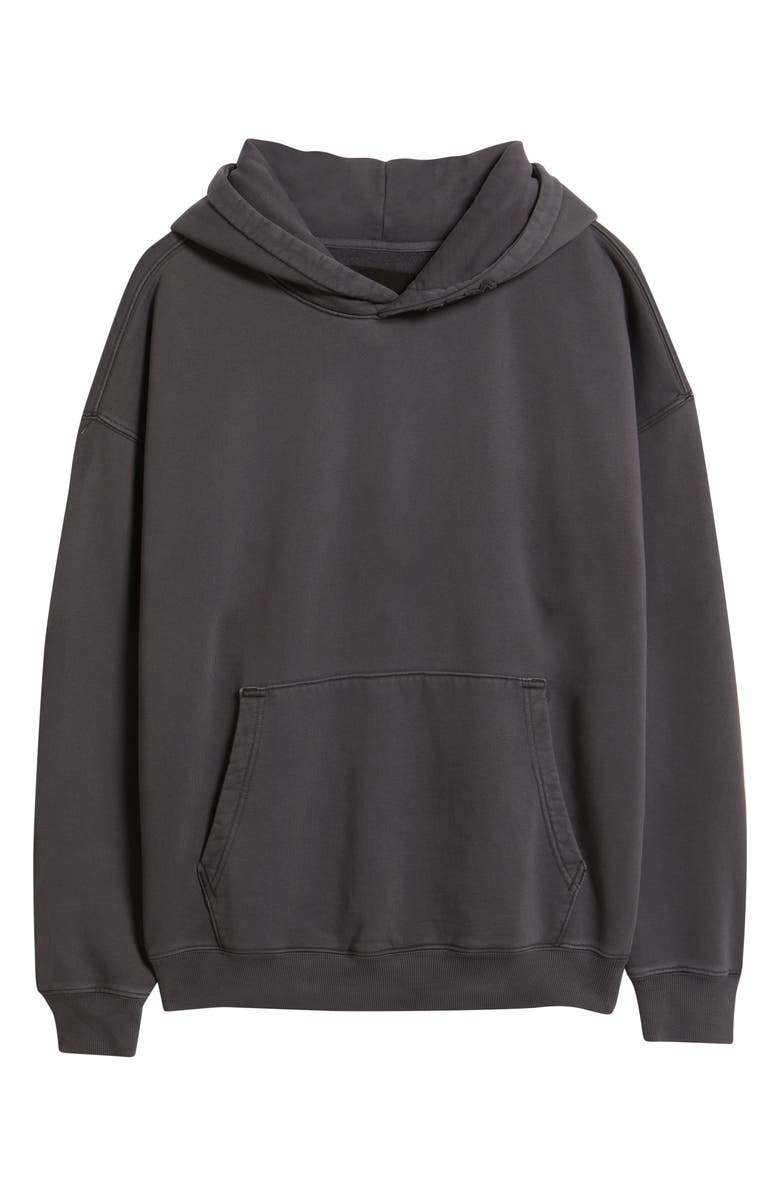 AFRM Blake Cotton Hoodie, Alternate, color, Onyx