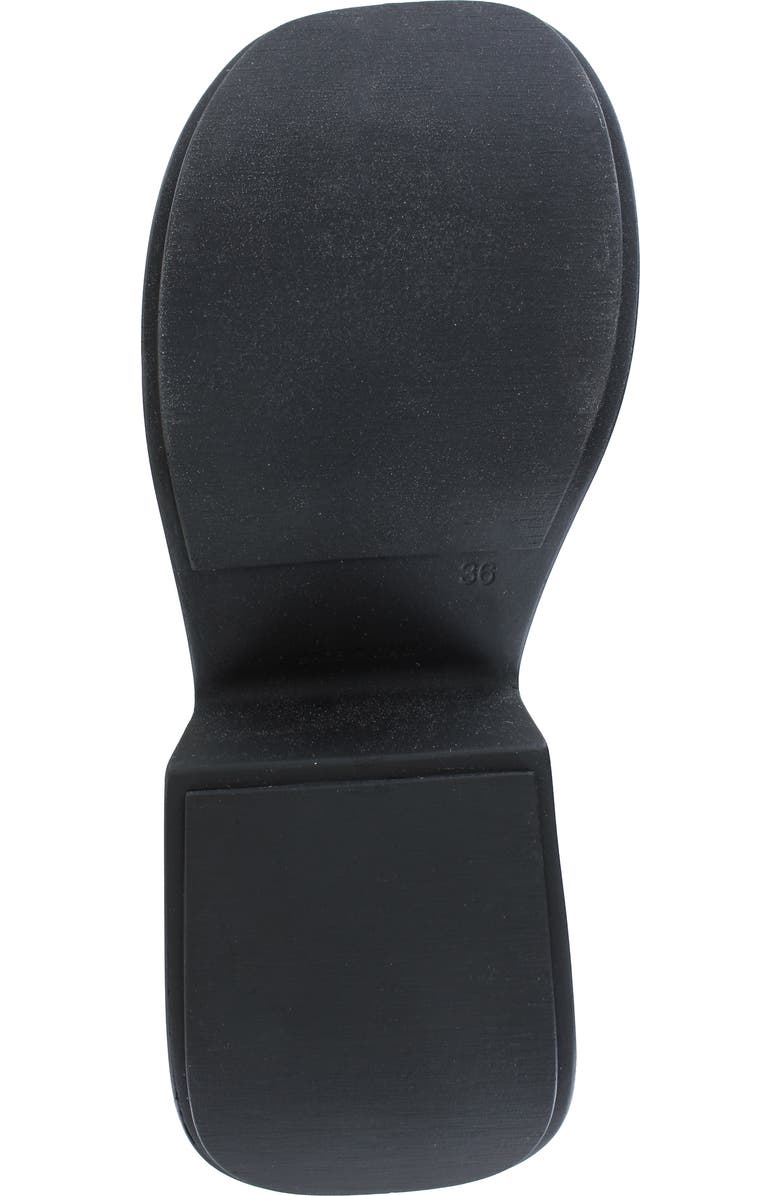 Candie's Danna Platform Slide Sandal, Alternate, color, Black Fabric