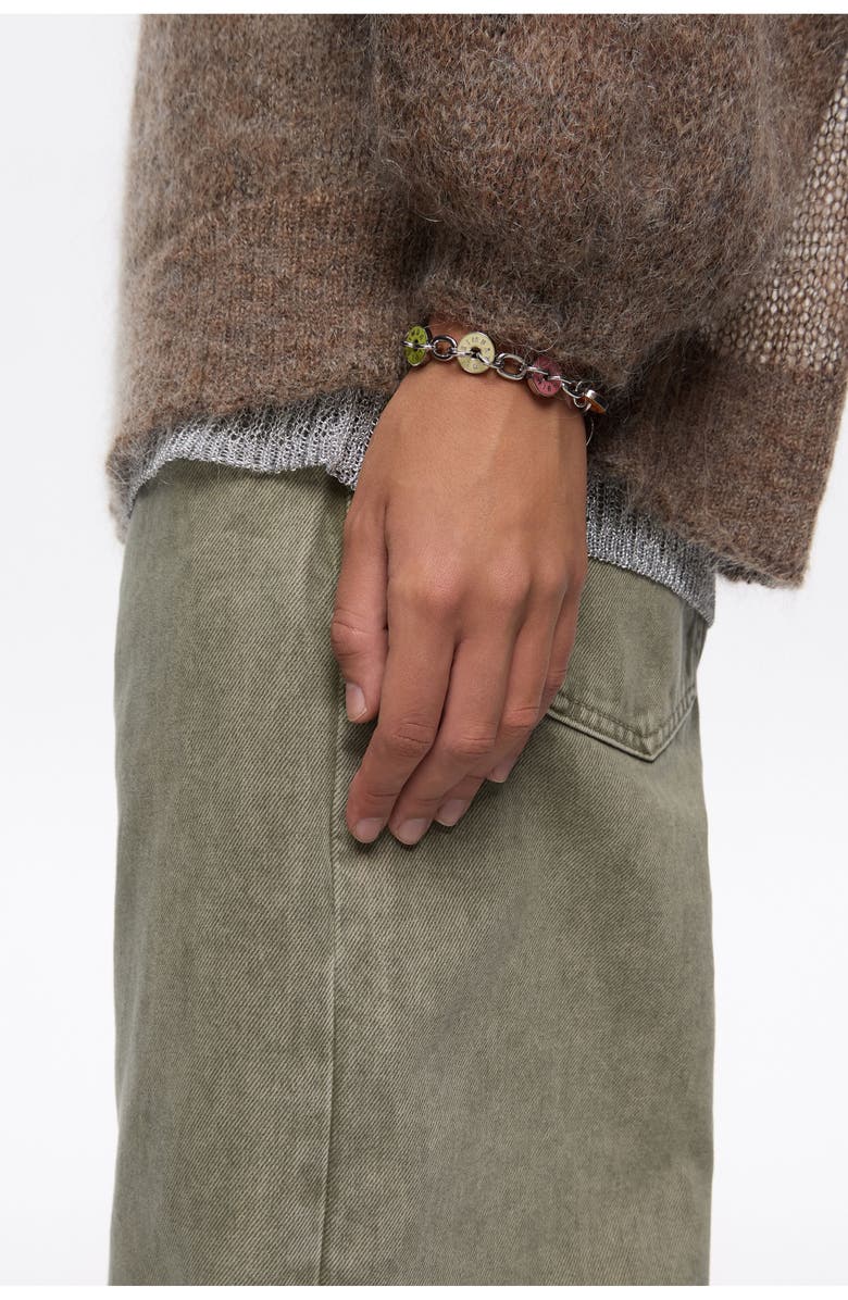 Bimba y Lola Logos Bracelet, Alternate, color, Coral