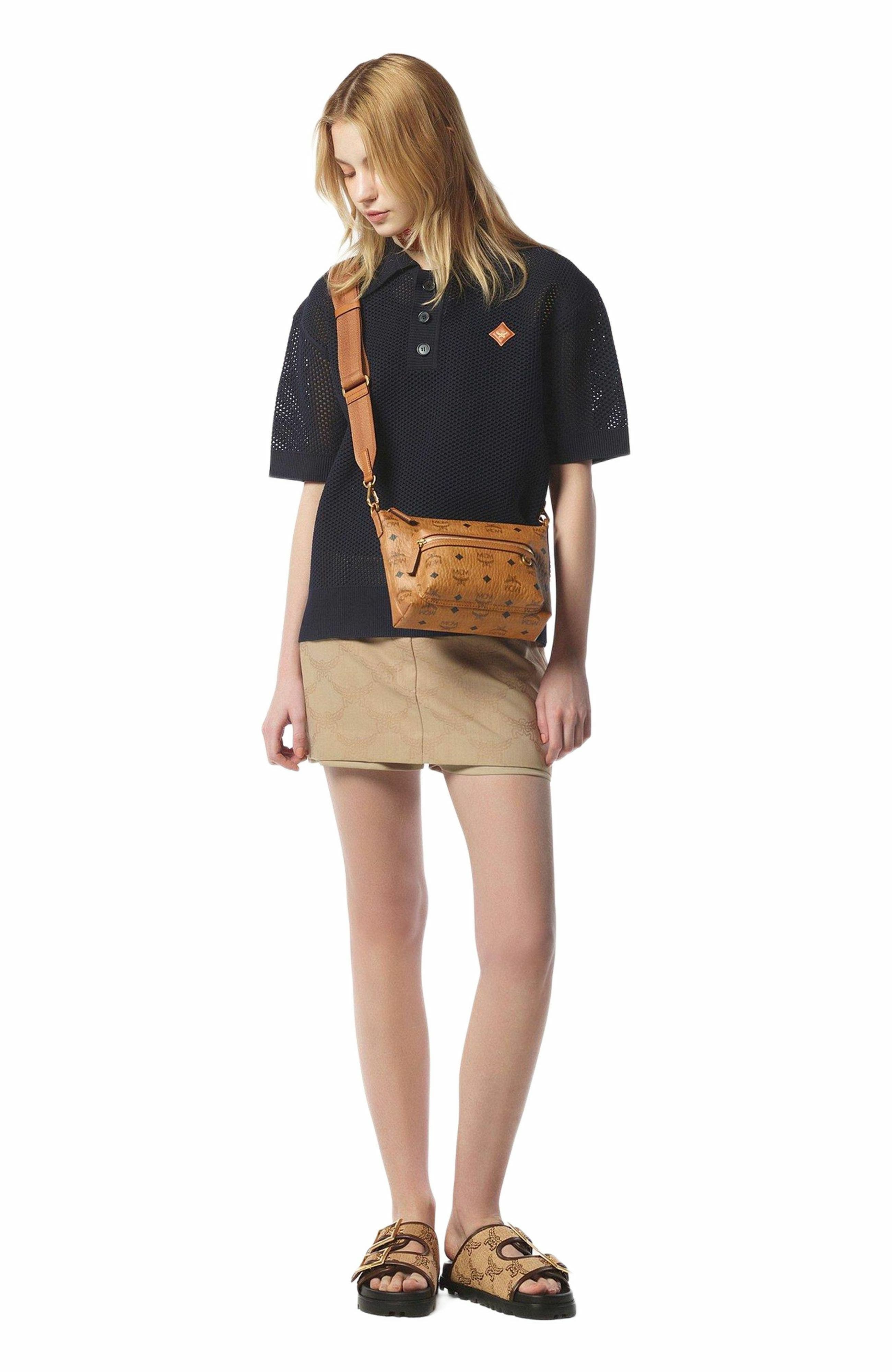 MCM Aren Crossbody in Visetos, Alternate, color, 