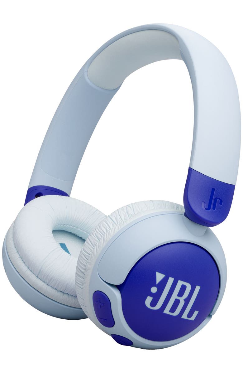 JBL Junior 320BT Wireless On-Ear Kids Headphones, Main, color, Blue