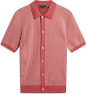 Ted Baker Noliva Short Sleeve Cotton Button-Up Shirt