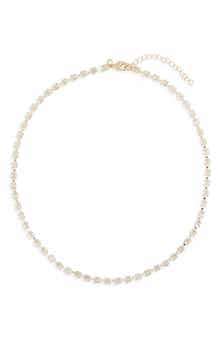 NORDSTROM RACK Marquise CZ Tennis Necklace