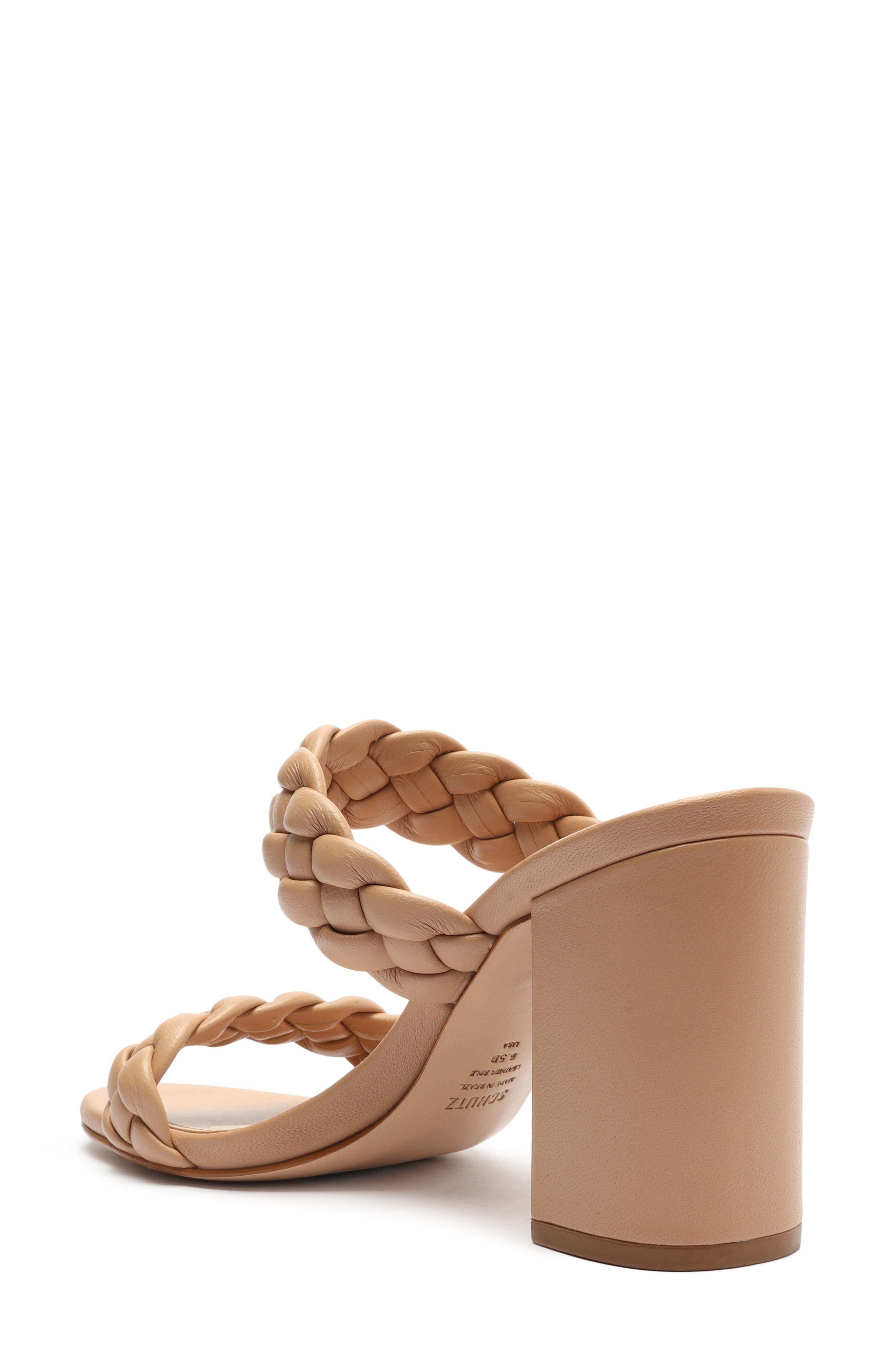 Schutz Myreh Block Heel Sandal, Alternate, color, 