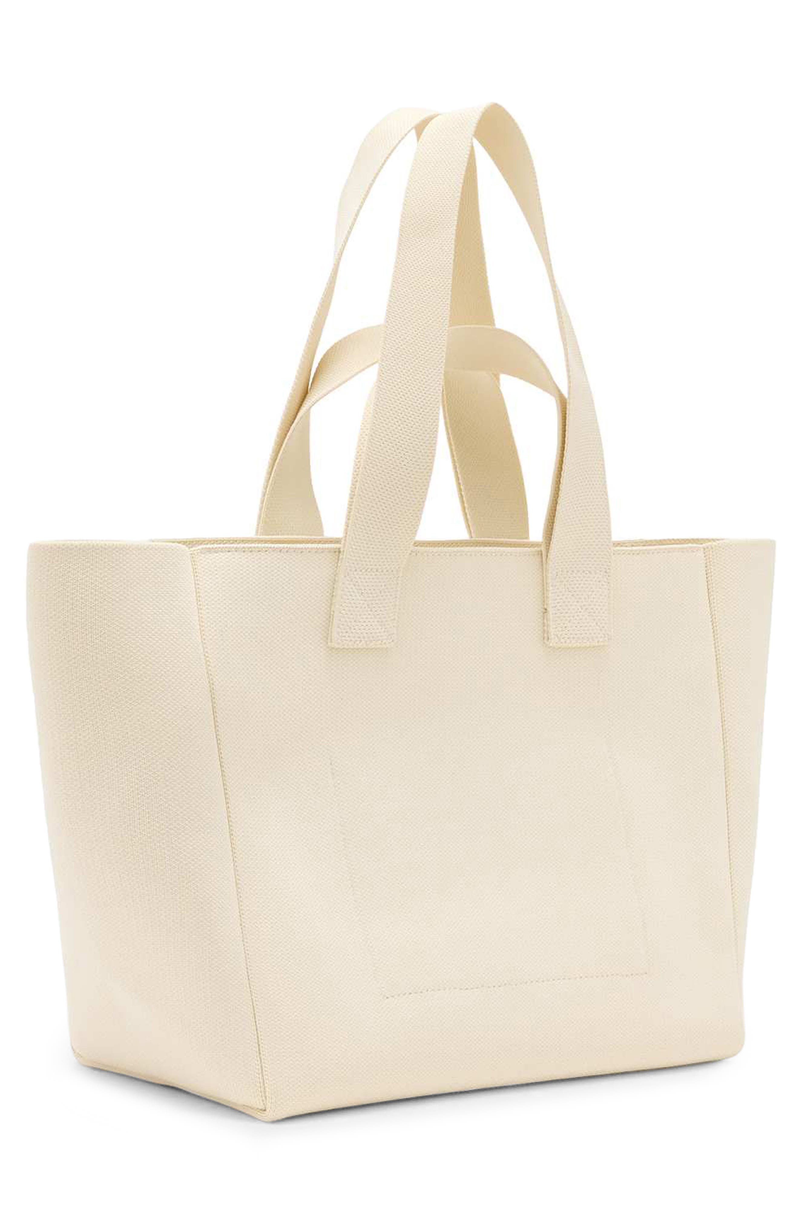 Izzy Medium Tote Bag, Alternate, color, BARLEY WHITE