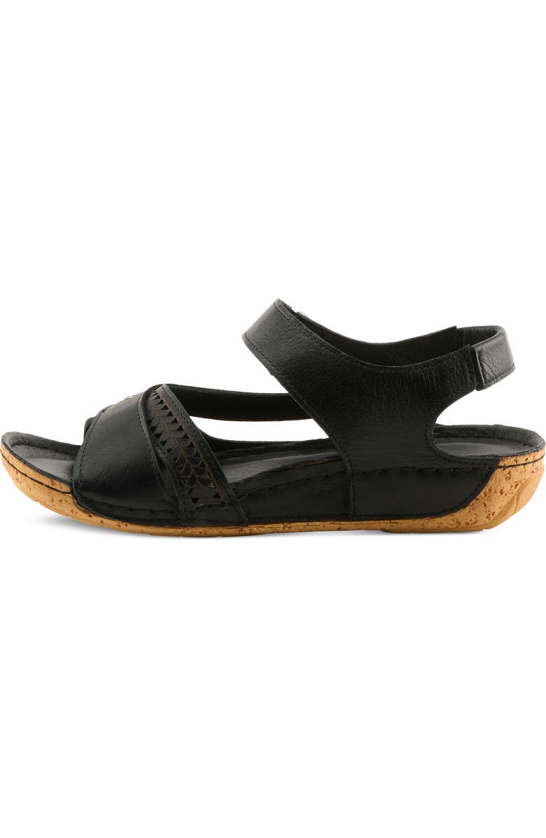 Spring Step Galaire Sandal, Alternate, color, Black