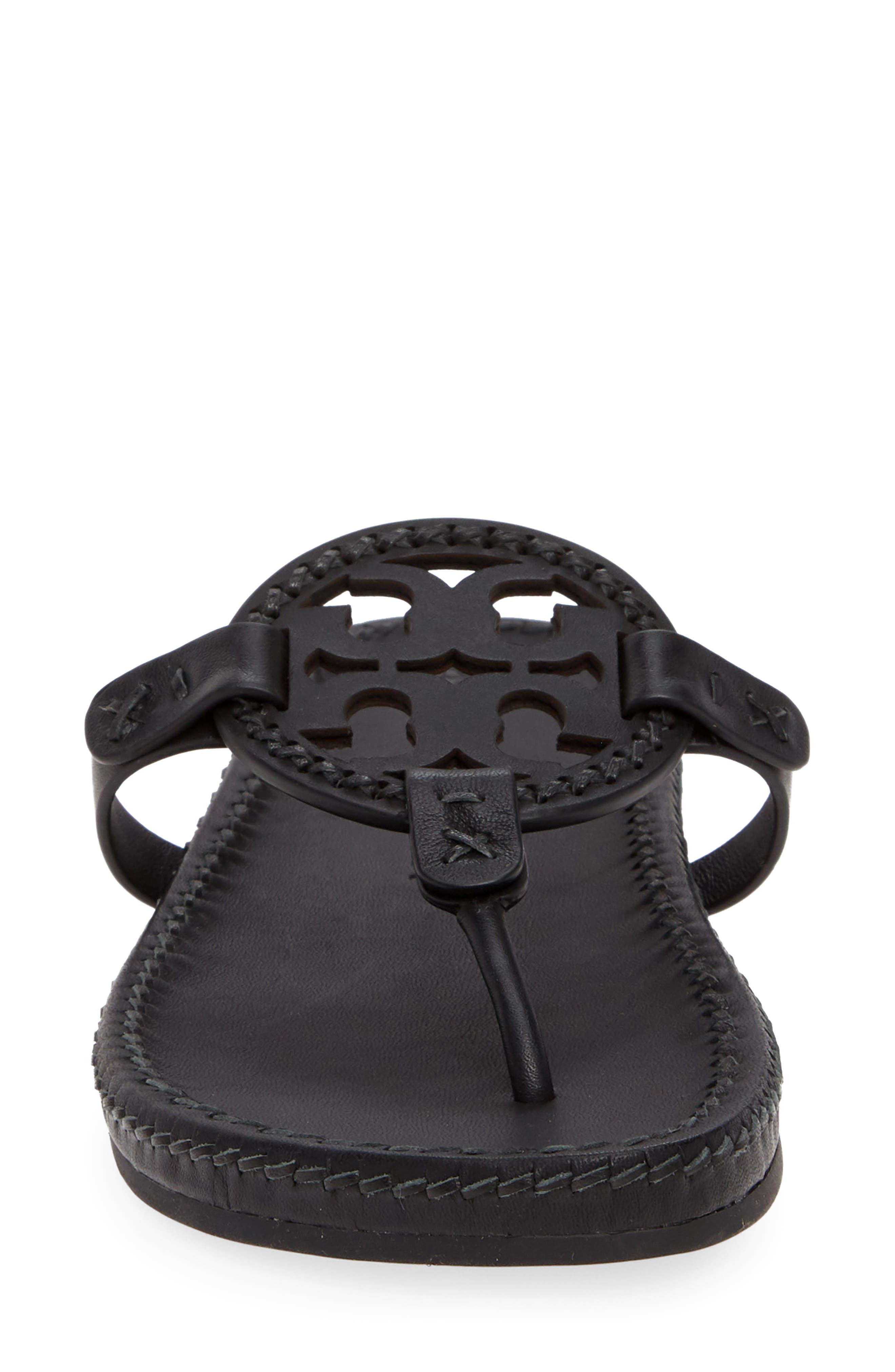 Tory Burch Miller Whipstitch Sandal, Alternate, color, 