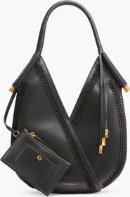 Donna Karan New York Baldwin Mini Crochet-Trimmed Shoulder Bag