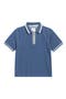 Kids' Tipped Quarter Zip Polo