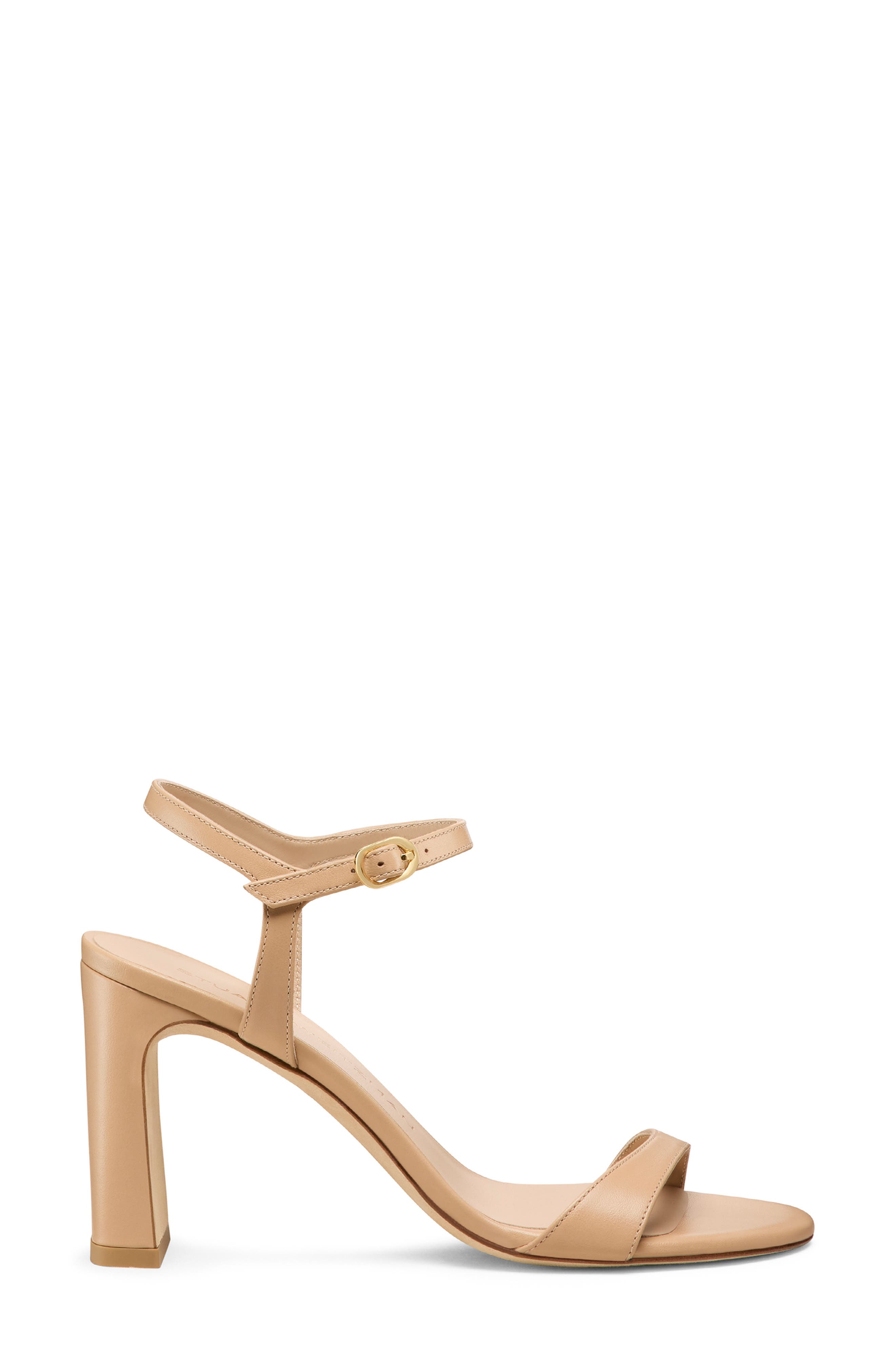 Babette 85 Ankle Strap Sandal, Alternate, color, ADOBE