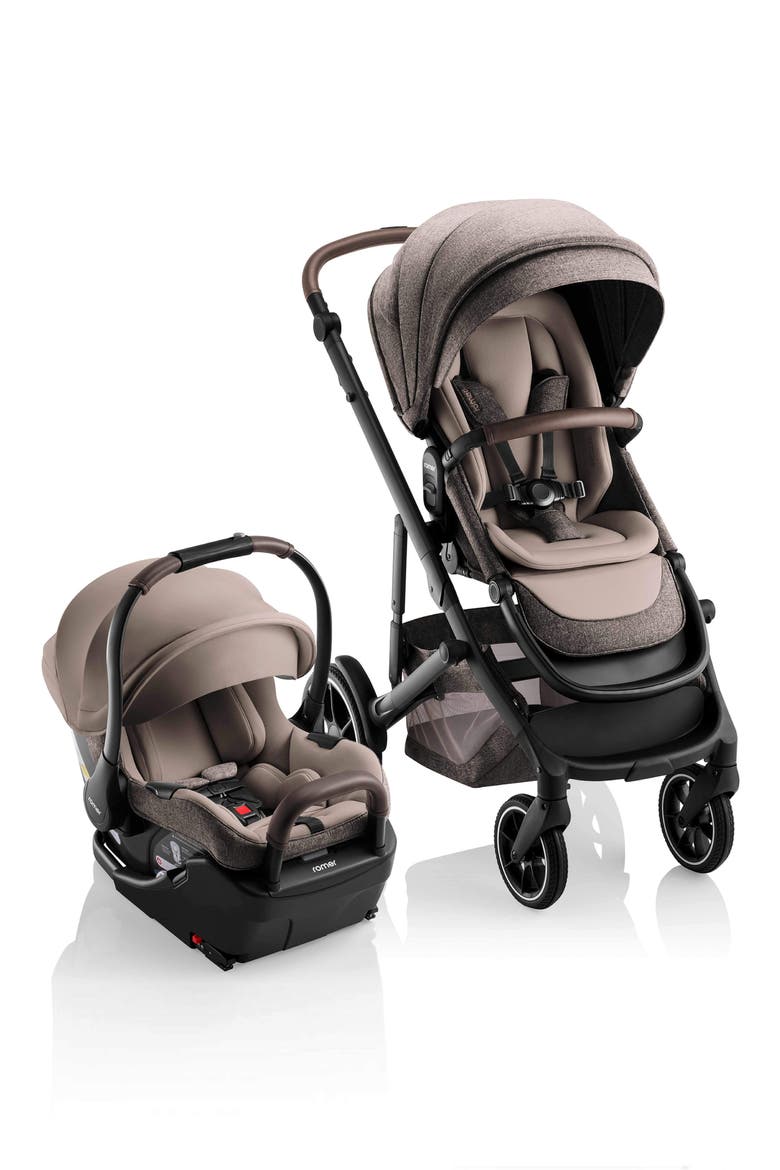 Juni™ Infant Car Seat and Tura™ Stroller Travel System, Main, color, TRUFFLE