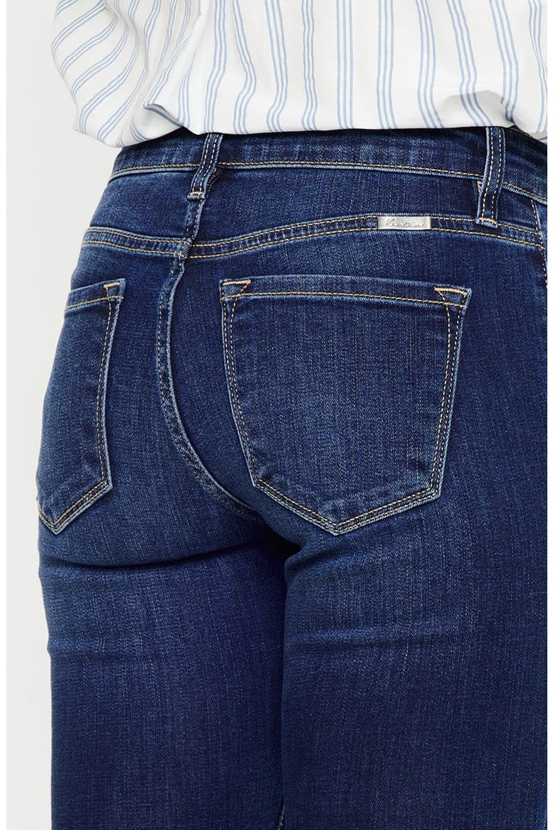 Willowbrook Essentials Mid Rise Ankle Skinny Jeans, Alternate, color, Dark Wash