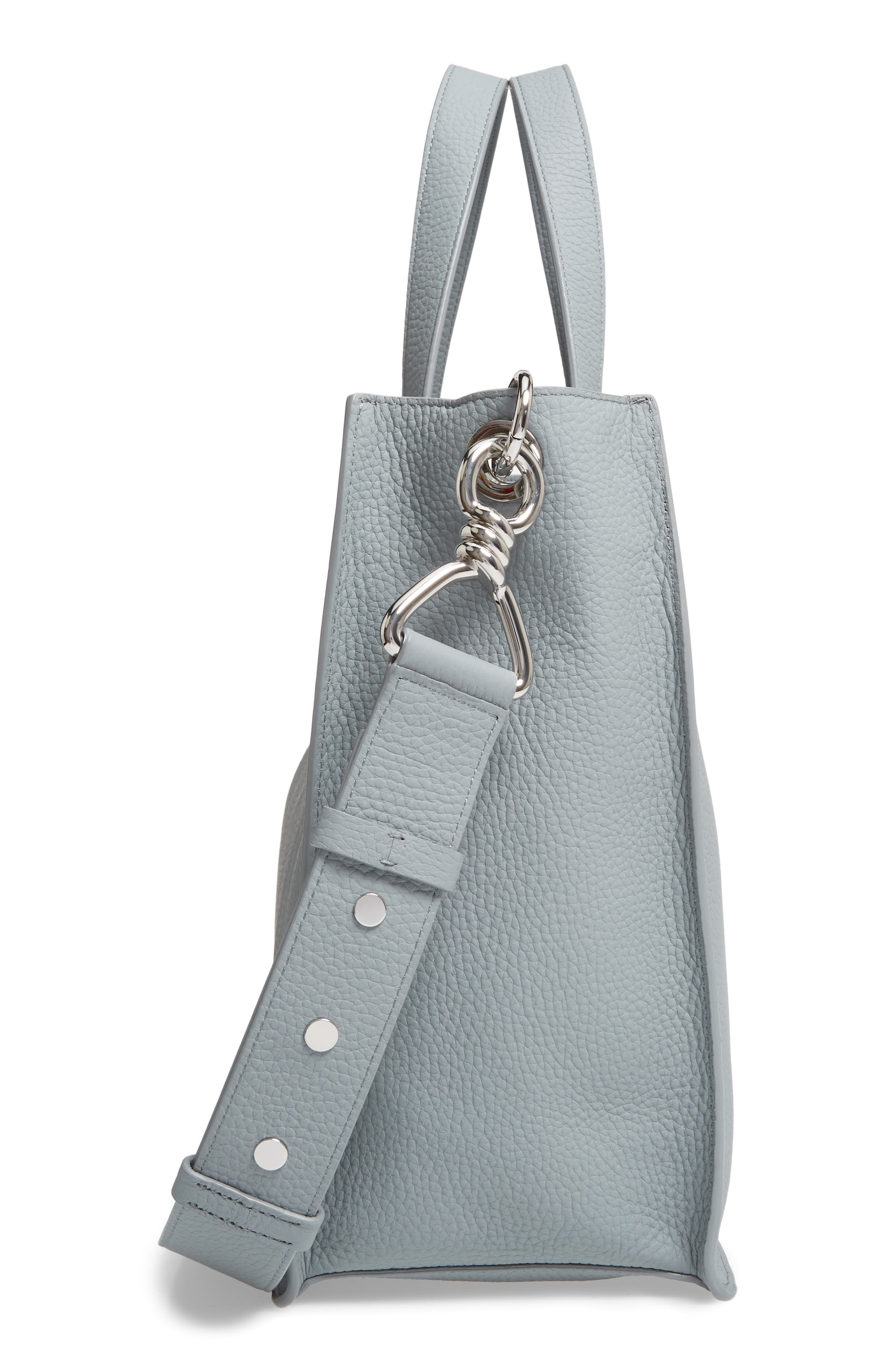 AllSaints Captain Leather Tote, Alternate, color, 