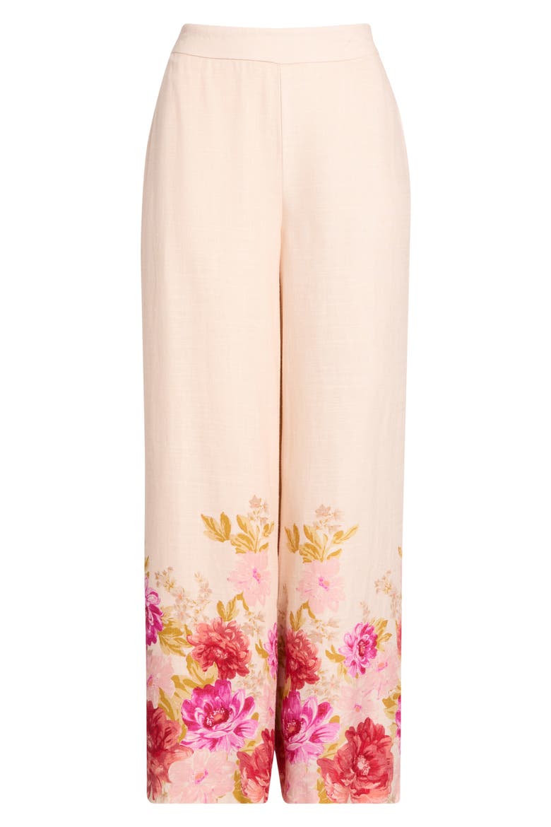 Easy Wide Leg Pants, Alternate, color, BUTTERCREAM