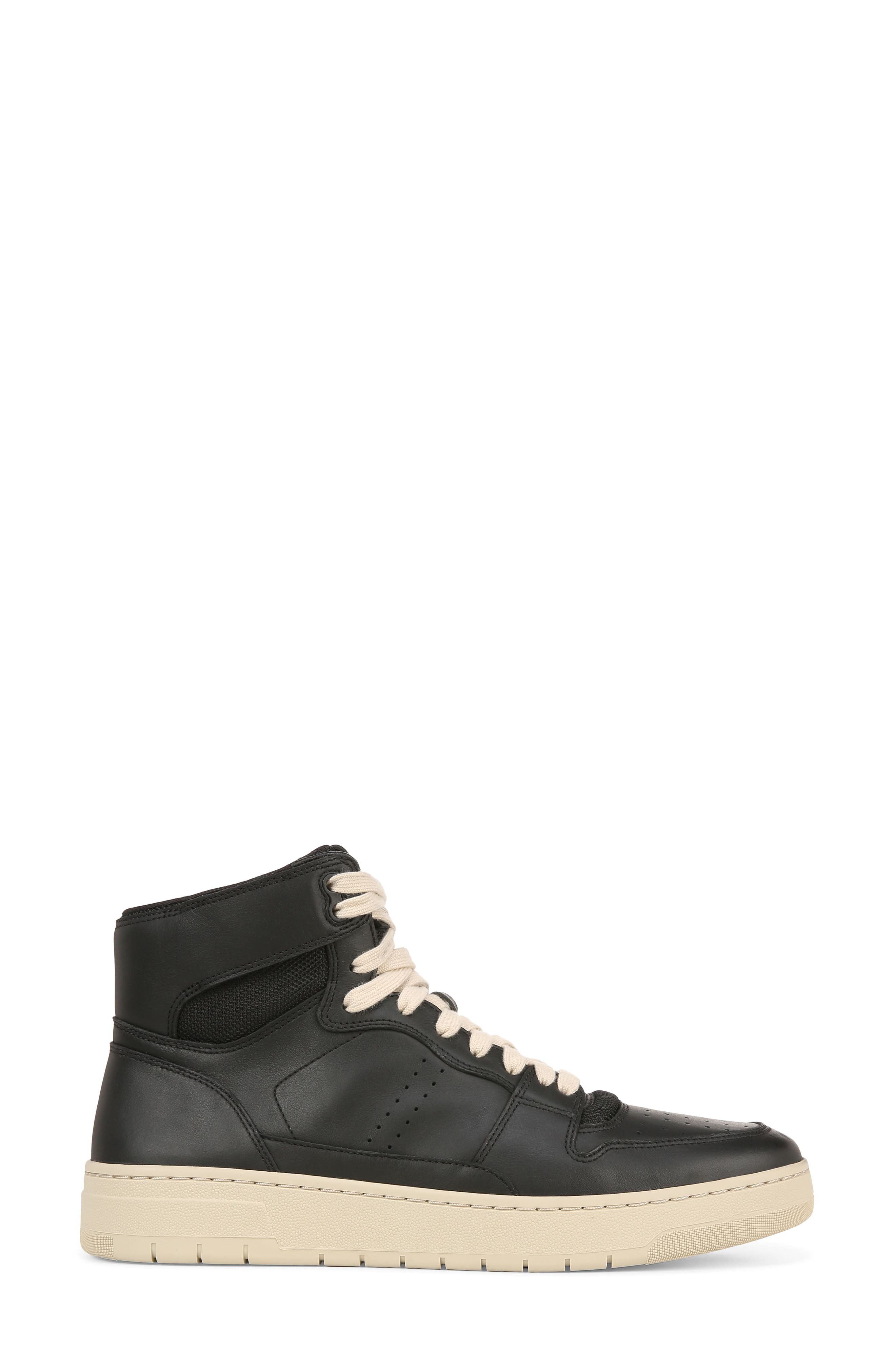 Vince Mason High Top Sneaker, Alternate, color, Black