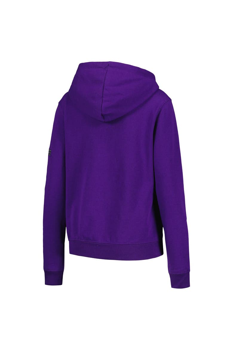 Women's Stadium Athletic Purple TCU Horned Frogs Big Logo Pullover Hoodie, Alternate, color, Purple