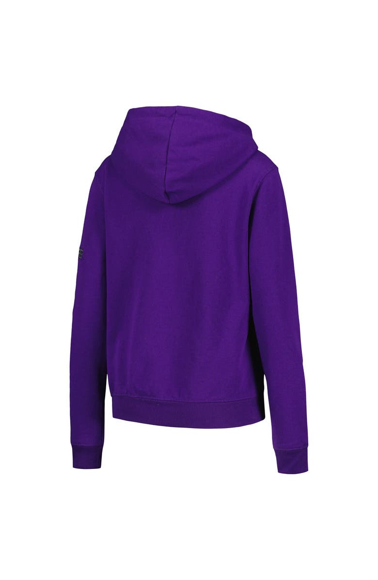 STADIUM ATHLETIC Women's Stadium Athletic Purple TCU Horned Frogs Big Logo Pullover Hoodie, Alternate, color, 