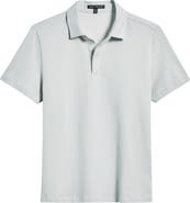 Robert Barakett Creston Micropattern Jacquard Polo