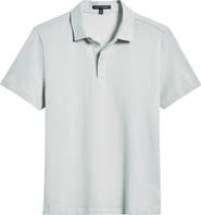 Robert Barakett Creston Micropattern Jacquard Polo