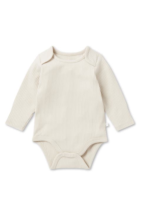 Rib Long Sleeve Bodysuit