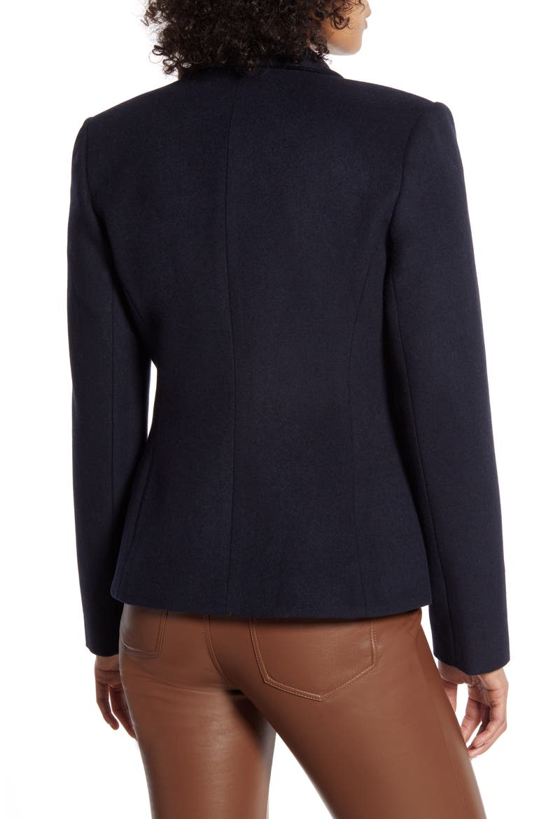 x Atlantic-Pacific Double Breasted Blazer (Nordstrom Exclusive), Alternate, color, NAVY BLAZER