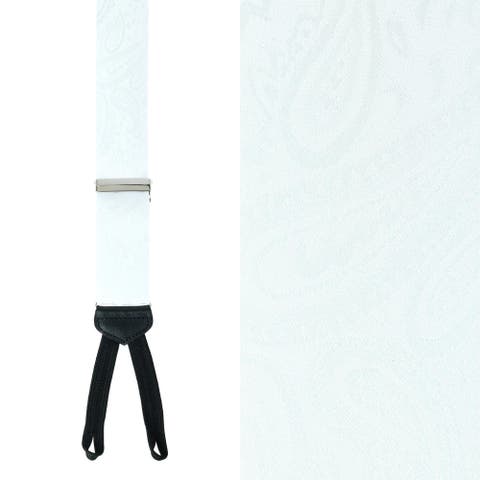 Banbury Tone On Tone Paisley Silk Formal Suspenders (braces)