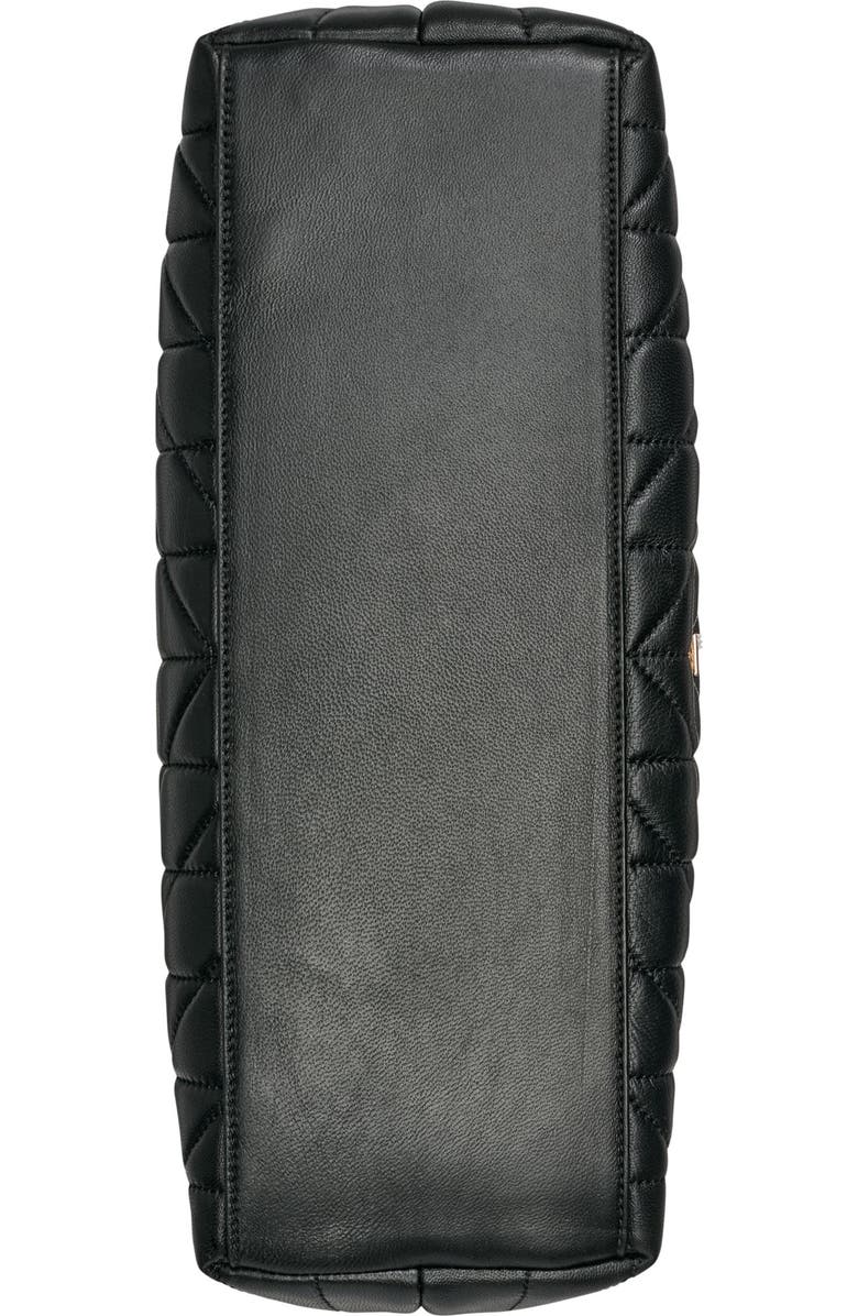 KARL LAGERFELD PARIS Lafayette Satchel, Alternate, color, Black/Gold