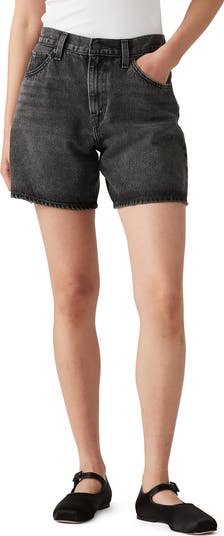 Levi's® High Waist Mid Thigh Baggy Denim Shorts | Nordstrom