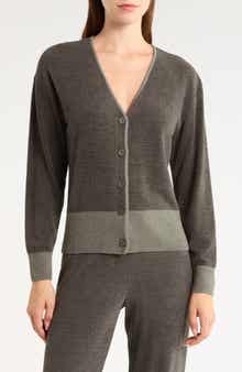 CozyChic Ultra Lite Colorblocked Button Front Cardigan