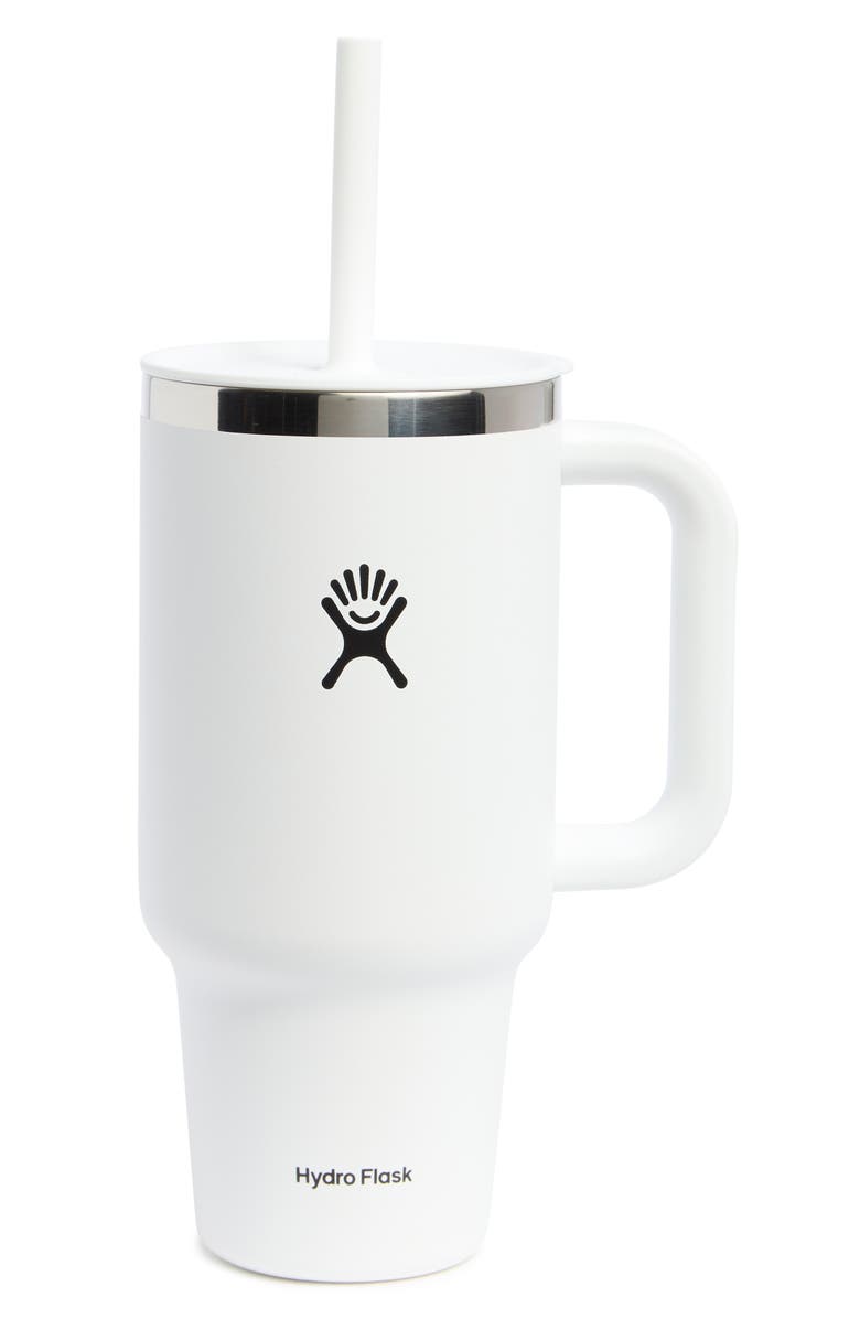 Hydro Flask 32-Ounce All Around<sup>™</sup> Travel Tumbler, Main, color, White