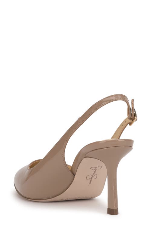Jessica Simpson Dressi Slingback Pointed Toe Pump In Gold