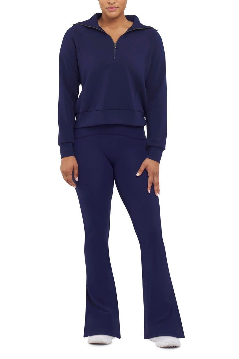 SPANXshape™ Booty Boost Flare Pants, Alternate, color, TIMELESS NAVY