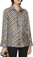 Burberry Check Silk Pyjama Shirt