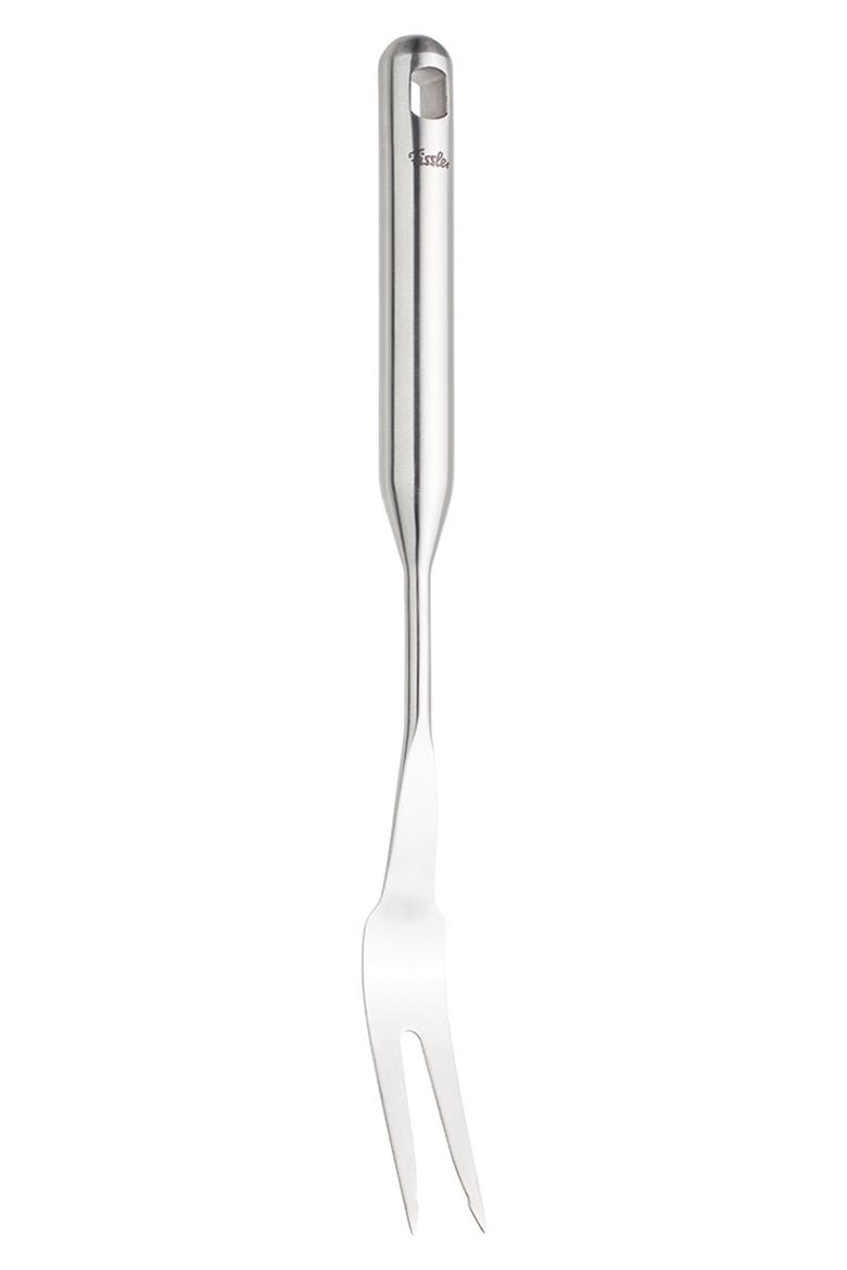 Essential™ meat fork, Alternate, color, Metallic Silver