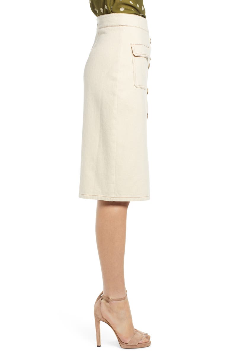 CHRISELLE LIM COLLECTION Chriselle Lim Marine Midi Skirt, Alternate, color, 
