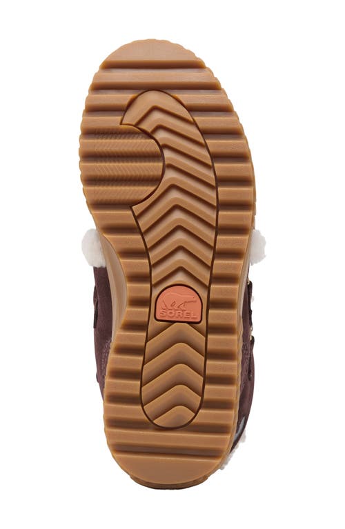 Sorel One Ave™ Alpine Faux Fur Trim Waterproof Boot In Brown