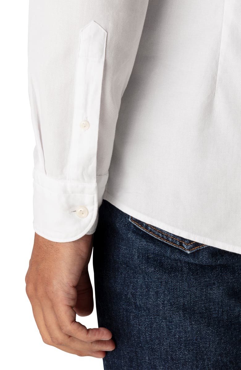 Eton Slim Fit Oxford Shirt, Alternate, color, 