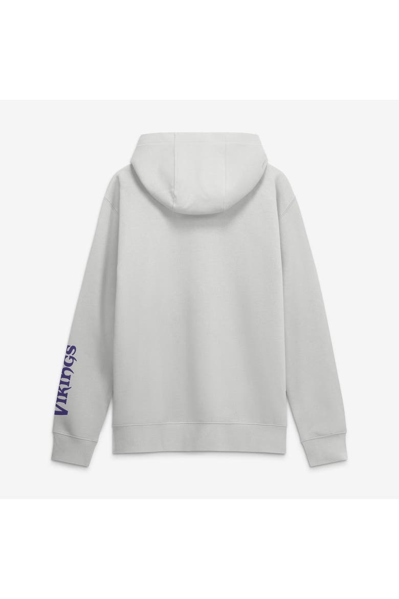 Men's Nike Gray Minnesota Vikings Cool Down Club Full-Zip Hoodie, Alternate, color, Gray