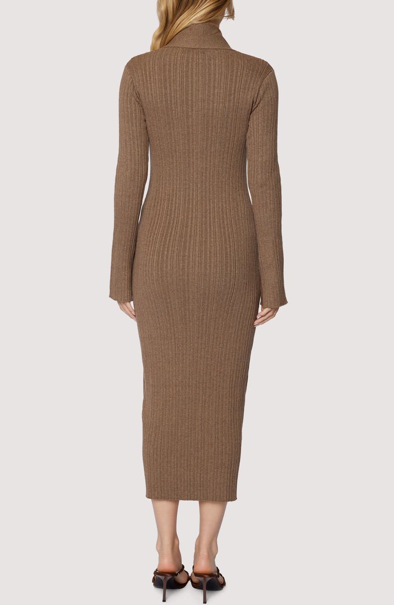 Lost + Wander Viviette Long Sleeve Rib Maxi Dress, Alternate, color, 
