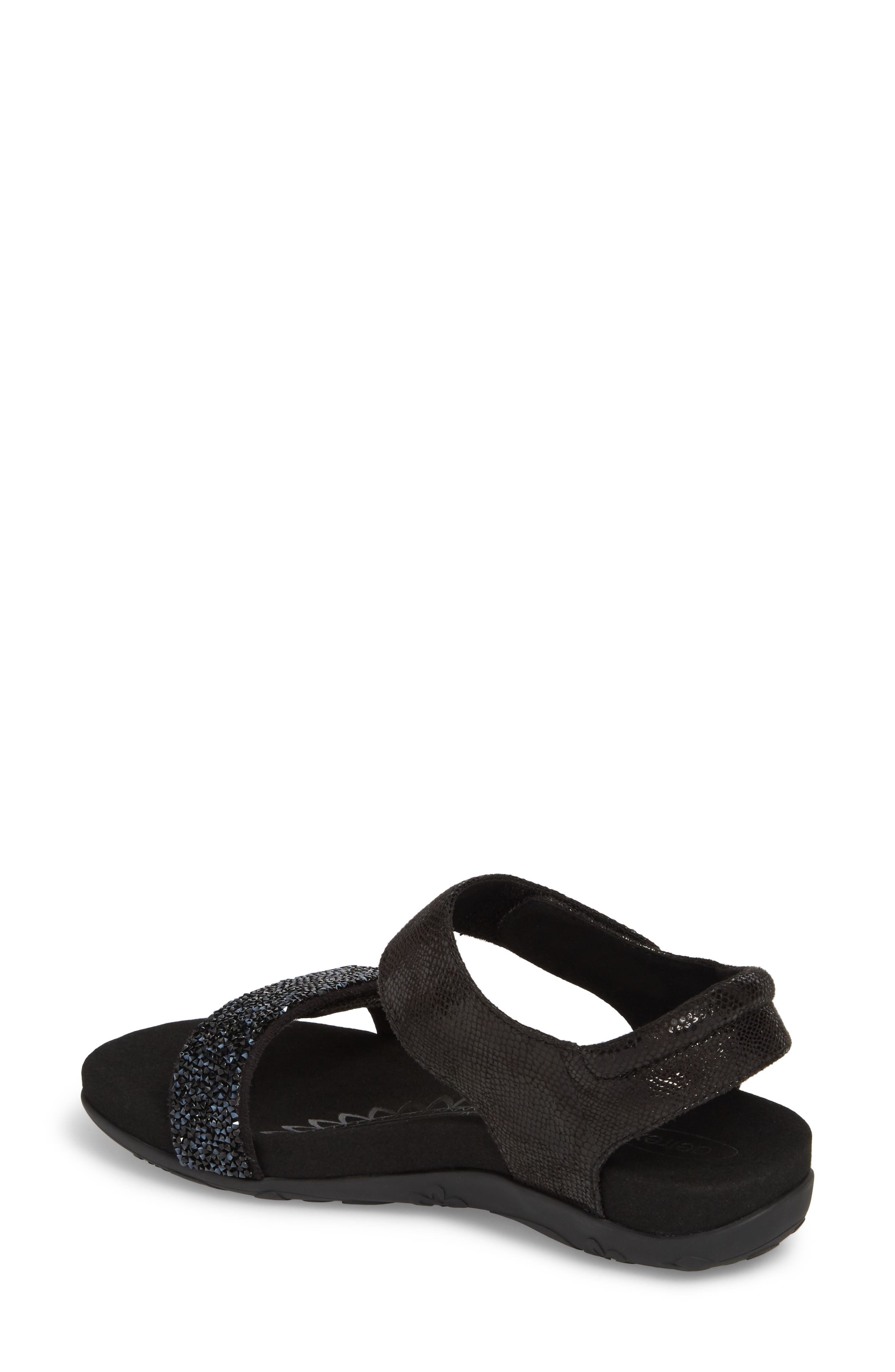 Aetrex Maria Embellished Sandal, Alternate, color, 