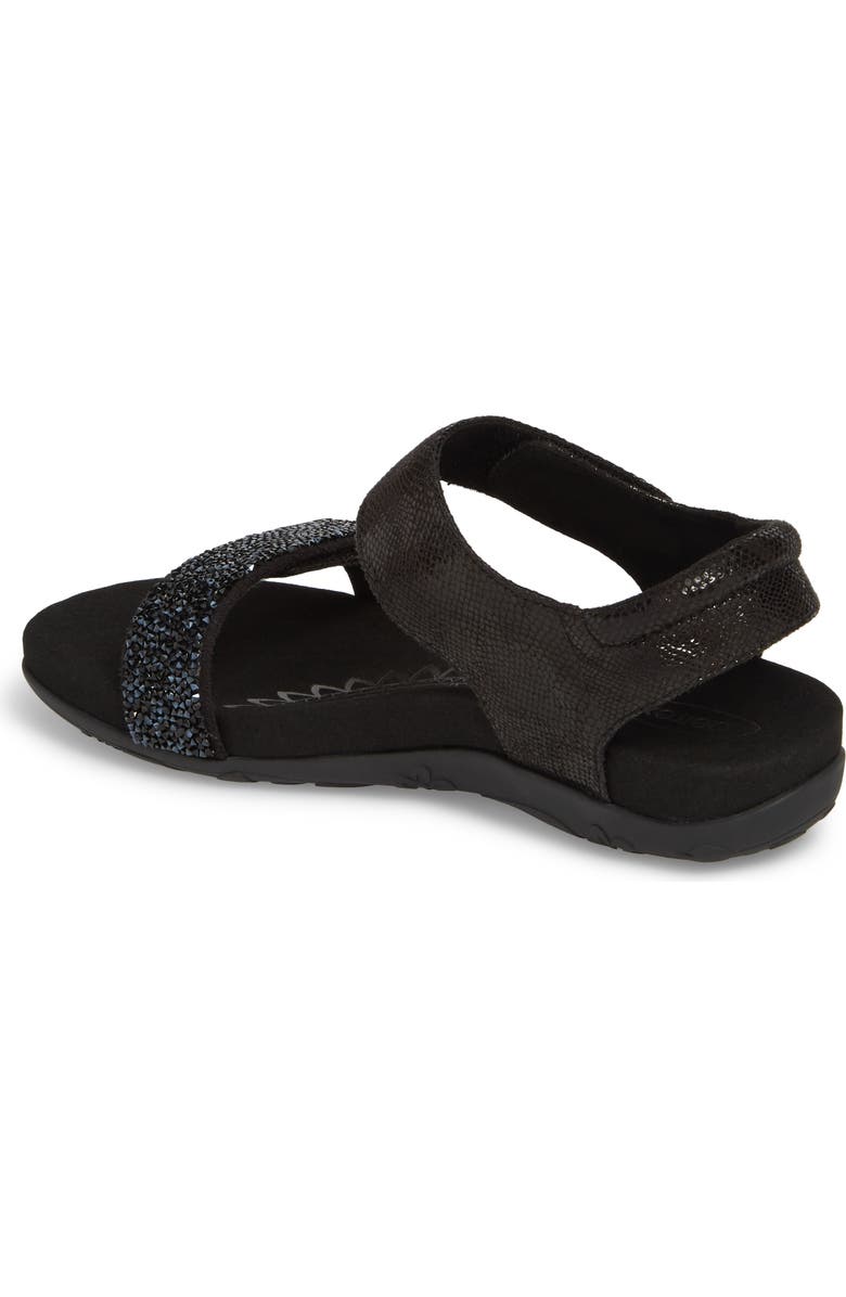 Aetrex Maria Embellished Sandal, Alternate, color,