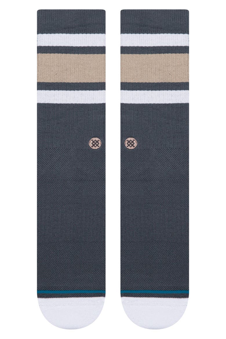 Signature Boyd Crew Socks, Alternate, color, TURBULENCE