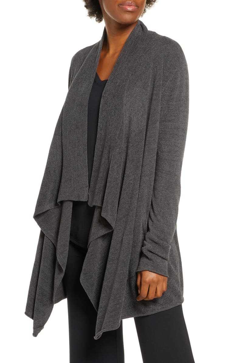 Barefoot Dreams<sup>®</sup> CozyChic<sup>™</sup> Ultra Lite High/Low Cardigan, Main, color,